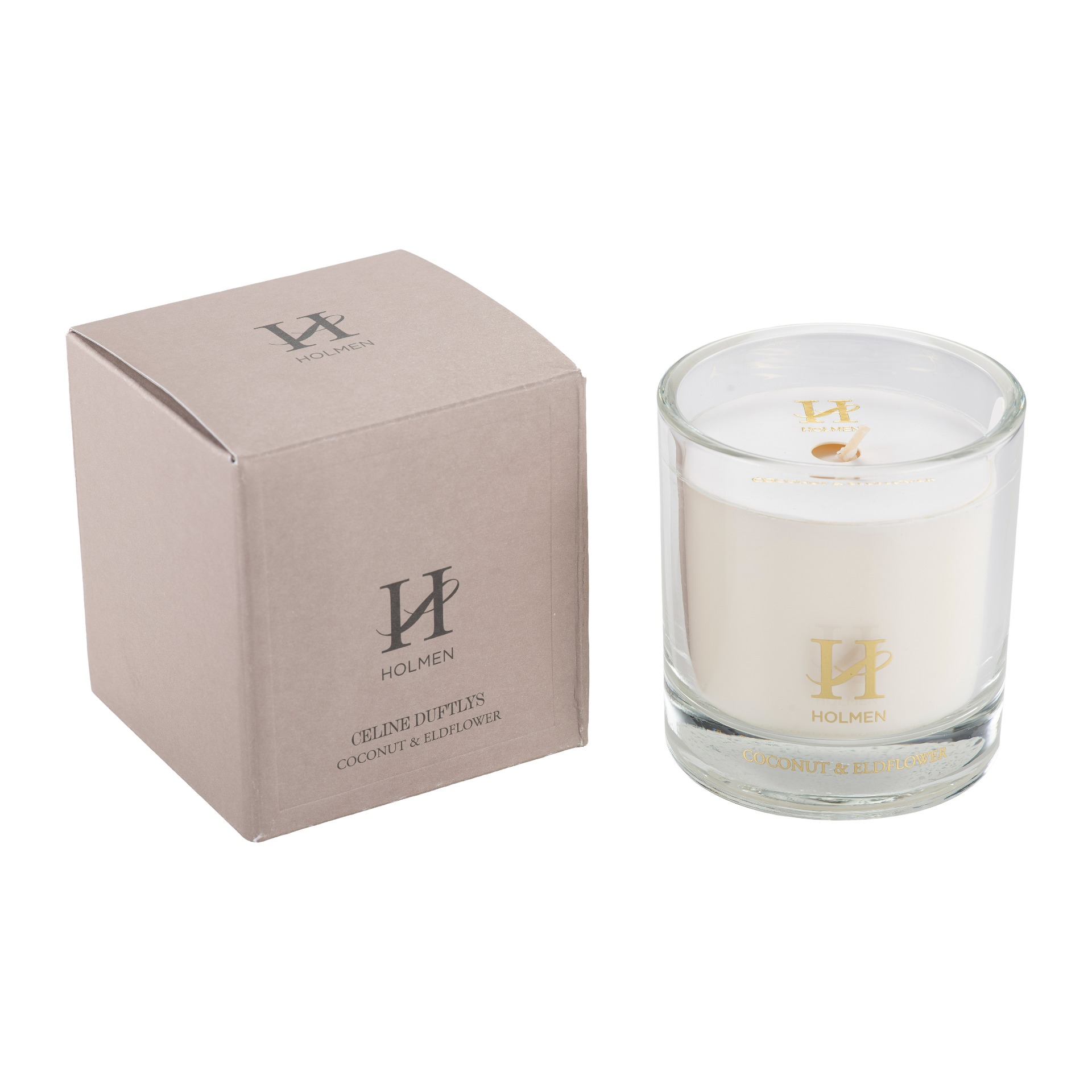 Holmen Celine Doftljus Coconut & Eldflower