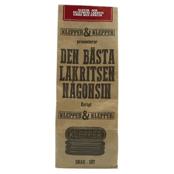 Klepper & Klepper Sötlakrits 200 g