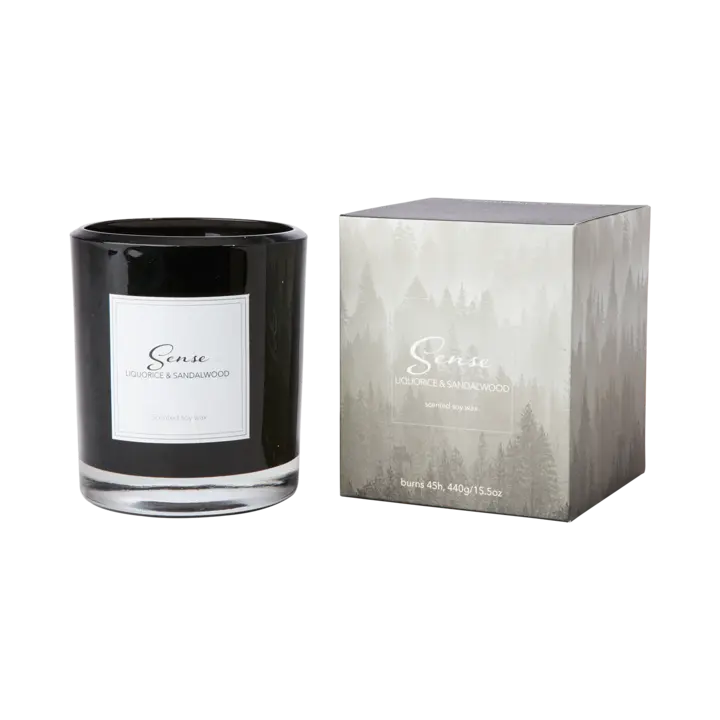 SENSE doftljus Liquorice & Sandalwood