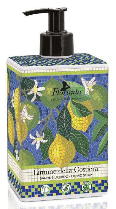 Florinda Liquid Soap Coastal Lemon 500 ml